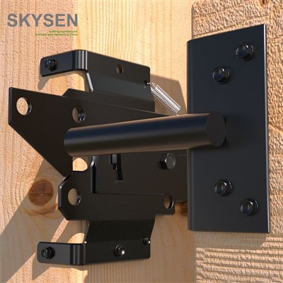 Kétirányú kapu retesz a fa kerítéshez